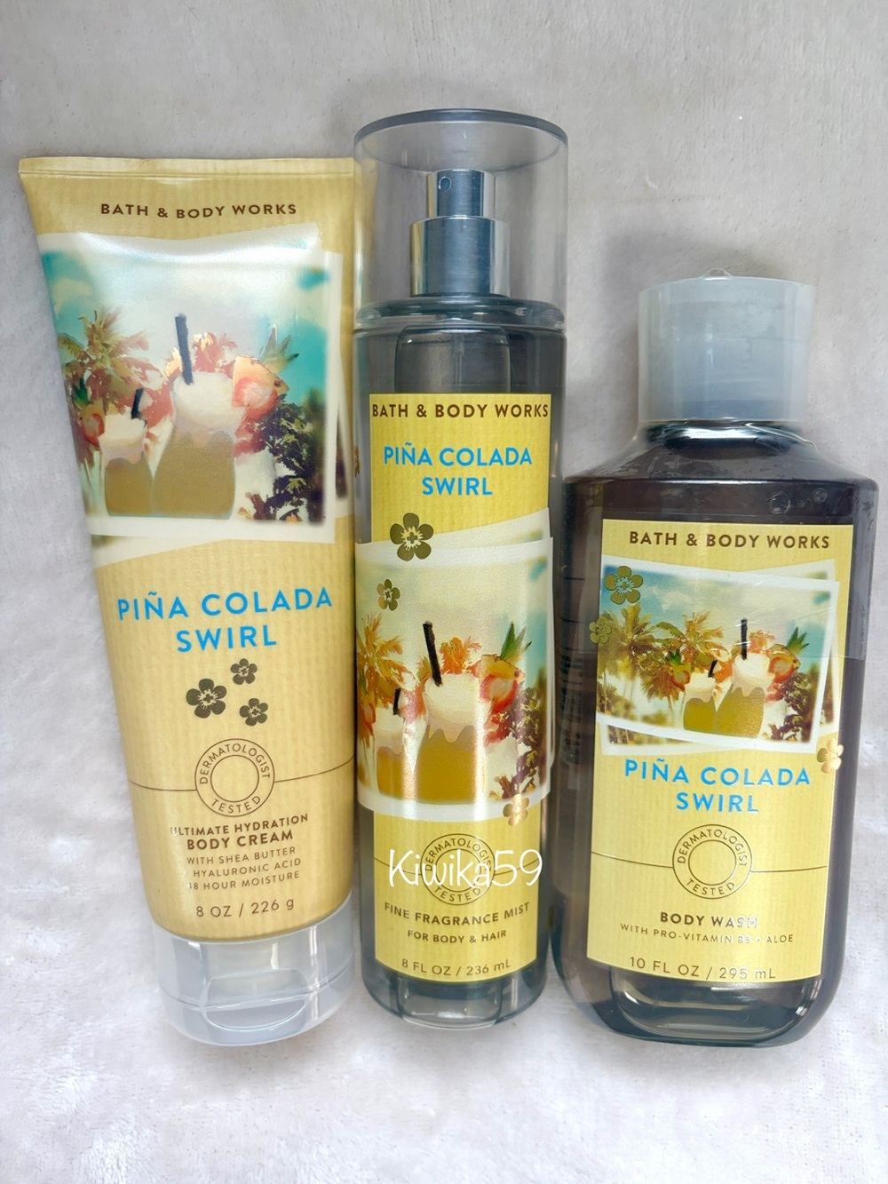Bath & Body Works Piña Colada Swirl